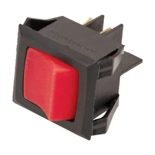 CARLING TECHNOLOGIES LRGSCK611-RS-BO/125N Rocker Switch,NoLen,Neon,Red,Off/On 3X