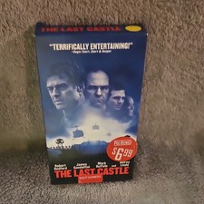 DreamWorks Home Entertainment The Last Castle VHS 2001 Drama Redford Gandolfini