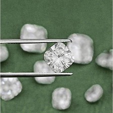 2.00 Carat Cushion Cut Lab Grown White Diamond VVS1/ D Grad Loose Gemstone Gift