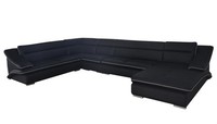 Sofa Ecksofa Design Polster Eckcouch Eckgarnitur Couch Uform Wohnlandschaft +Usb