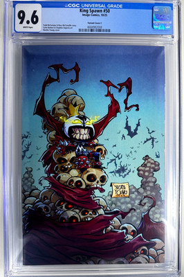 King Spawn #50 CGC 9.6 Scottie Young Variant Cover C Image Comics 2025