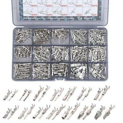 430Pcs 28types Automotive Car Electrical Terminal Pins auto Connectors Kit Metri