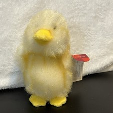 Russ Chick a Loo Plush Stuffed Baby Duckling Duck Toy Sparkly Fur Original Tag