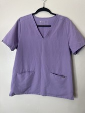 Figs Scrubs Set Top Size L Bottom Size L/P Purple