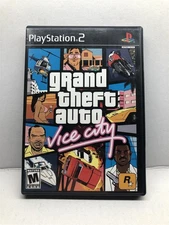 Grand Theft Auto: Vice City (PlayStation 2, 2002) Complete w/ Map - Tested