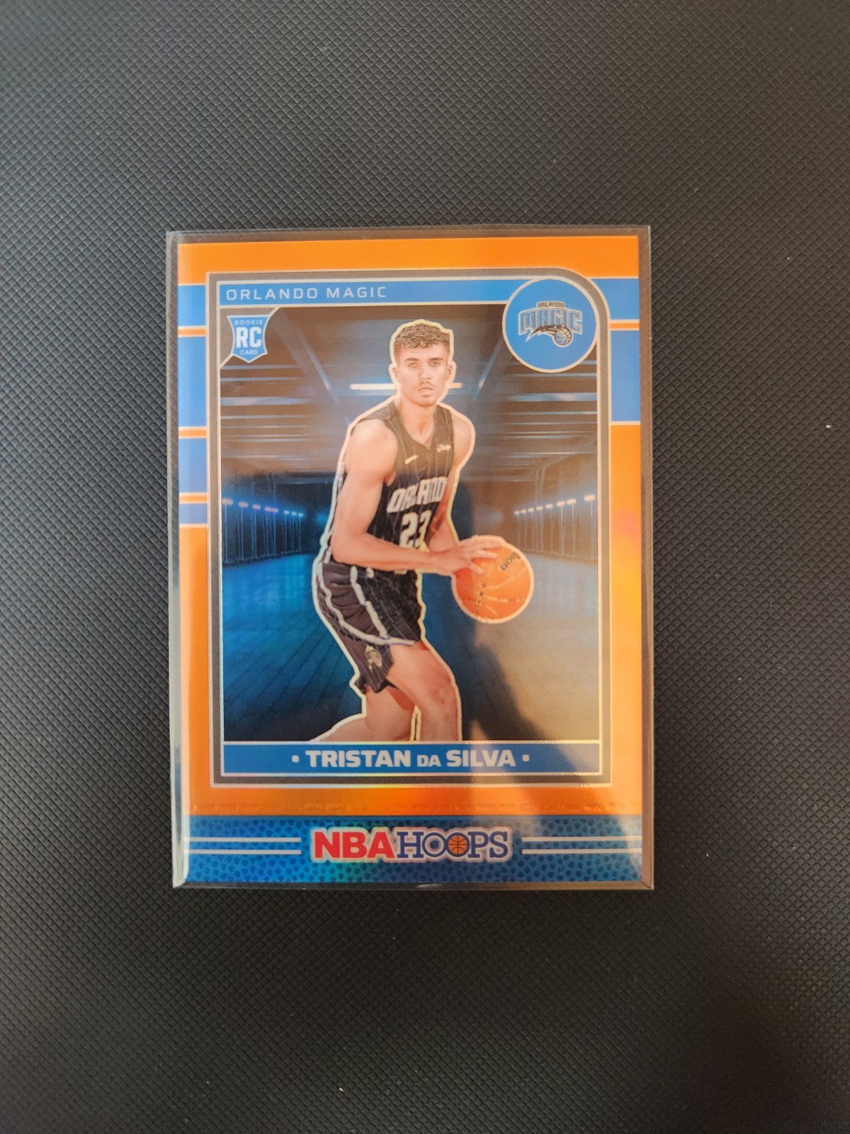 2024-25 Panini NBA Hoops Tristan Da Silva RC #248 Orange Holo /149