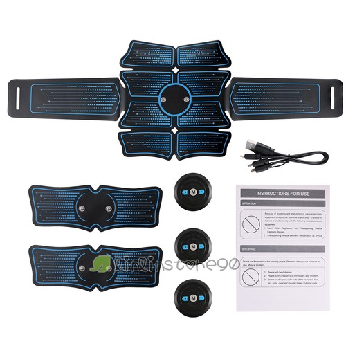 EMS Abdominal Toning Trainer Workout Muscle ABS Stimulator Toner Fitness Belt US - Picture 15 of 15