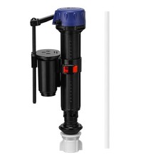 Toilet Fill Valve Replacement Kit, Quick-Install Inlet Valve with Connector 
