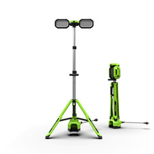Greenworks Baustrahler - 24V Stativ-Arbeitsle...