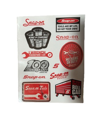 Snap-on Tools 12 Piece Vintage Sticker Set