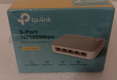 TP-LINK (TL-SF1005D) 5 Port Desktop Ethernet Switch (new)