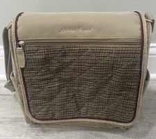 Eddie Bauer Baby Diaper Carry-on Crossbody Travel Bag Waterproof Khaki