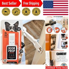 Adjustable Cat Door Latch Holder - Easy Access for Cats, Dog Resistant Design