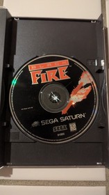 Black Fire (Sega Saturn, 1996) CIB AUTHENTIC TESTED