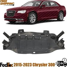 Chrysler 300 2015–2023 Engine Splash Shield, Center Under Cover, Vacuum Form RWD