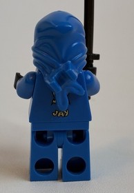 LEGO Ninjago Jay DX Minifigure njo016 Blue Dragon Suit Ninja Rare 2521 2519