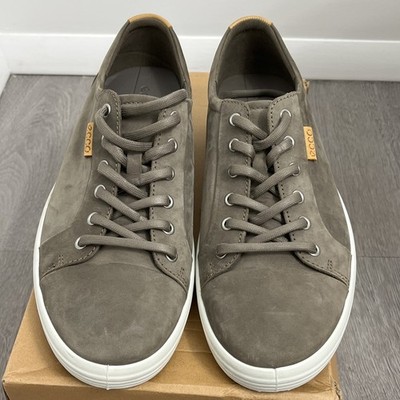 ECCO Soft 7 Men's Nubuck Sneakers Casual Shoes Dark Clay EU 44 US 10-10.5