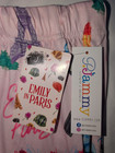 New P Jammy Emily in Paris Pajama Pants PJ Pink XL France Eiffel NWT Vespa Rose — photo 5