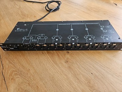 Stairville DMX Splitter 4 MKII 19'' - Professioneller 4-fach DMX Splitter im 19''