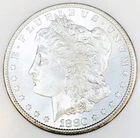 *1880 S MORGAN SILVER DOLLAR* *GEM BU+++* *WHITE* NR #G3806