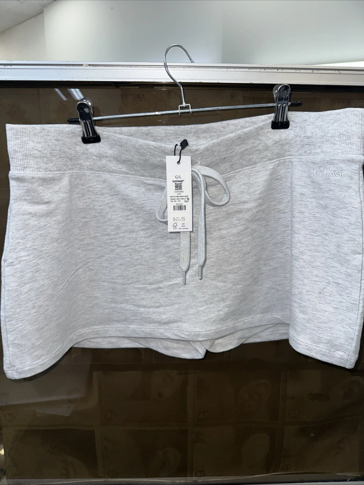 Garage Jupe StretchTerry Micro Skort Spring Grey Large
Opens in a new window or tab