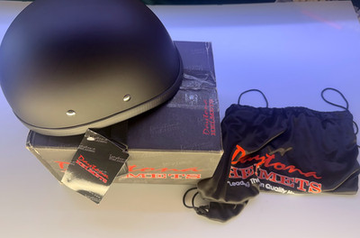 Daytona  American Eagle  Dull Black Helmet (NEW)