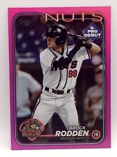 2024 Topps Pro Debut - Brock Rodden #PD-155 Fuchsia Foil /199 (RC)