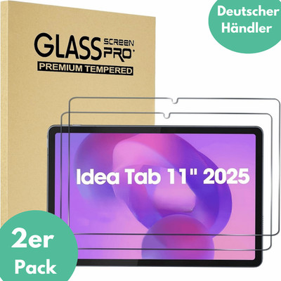2X Schutzglas für Lenovo Idea Tab 11'' Display Panzerfolie Hartglas Full Screen