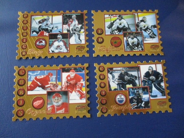 1997-98 Pacific Revolution Return to Sender Die Cut Complete Set 20 Goalies - Image 4 of 4