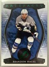 2023-24 Upper Deck Artifacts Brandon Hagel /99 Emerald Green #67