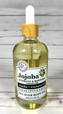 Botanical Relaxation Jojoba Coconut All Over Body Oil Eucalyptus Sage 8oz