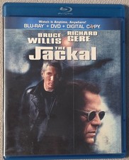 The Jackal Blu-ray & DVD Region A&1 US, Bruce Willis Richard Gere Sidney Poitier
