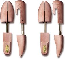 Woodlore Cedar Shoe Trees for Men 2-Pack Made in the USA