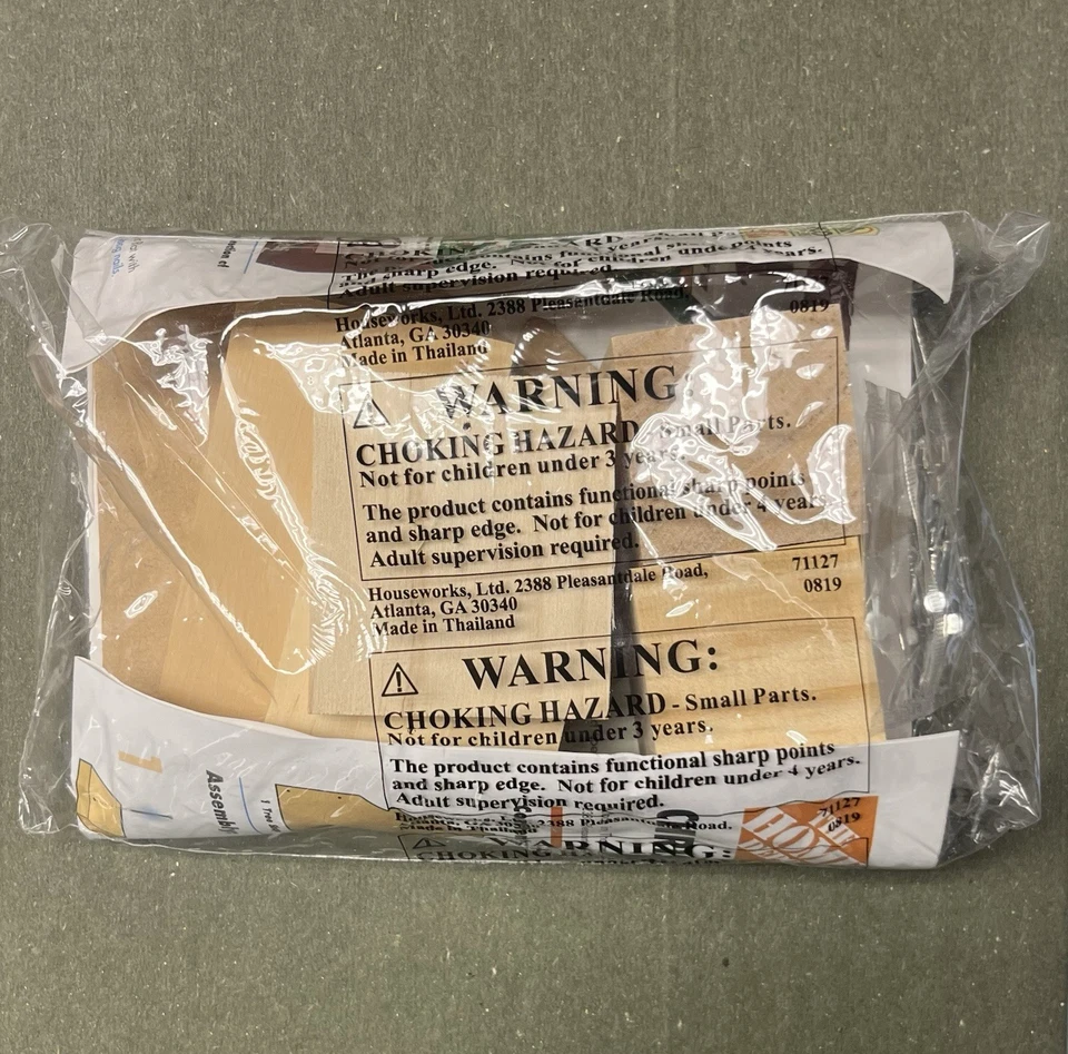 Home Depot Kids Workshop Kit de Artesanía de Madera Calendario de Cuenta Regresiva de Navidad Nuevo Sellado Foto 3 de 4