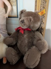 Steiff Bear Red Ribbon