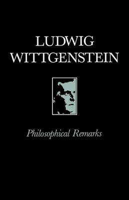 Philosophical Remarks | Ludwig Wittgenstein | Taschenbuch | Englisch | 1978