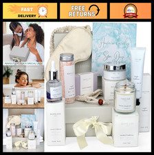 Luxury Spa Gift Set for Women - Self Care Birthday Gifts with Lavender Relaxatio