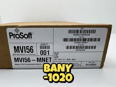 MVI56-MNET NEW New ProSoft MVI56MNET Comm Module Free delivery