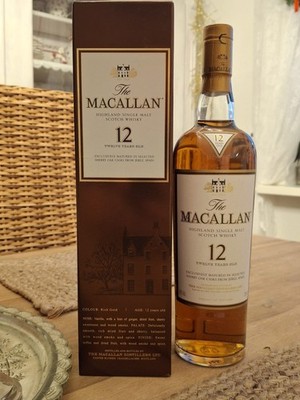 The Macallan 12 Sherry Oak  Highland Single Malt Whisky Alte Abfüllung 