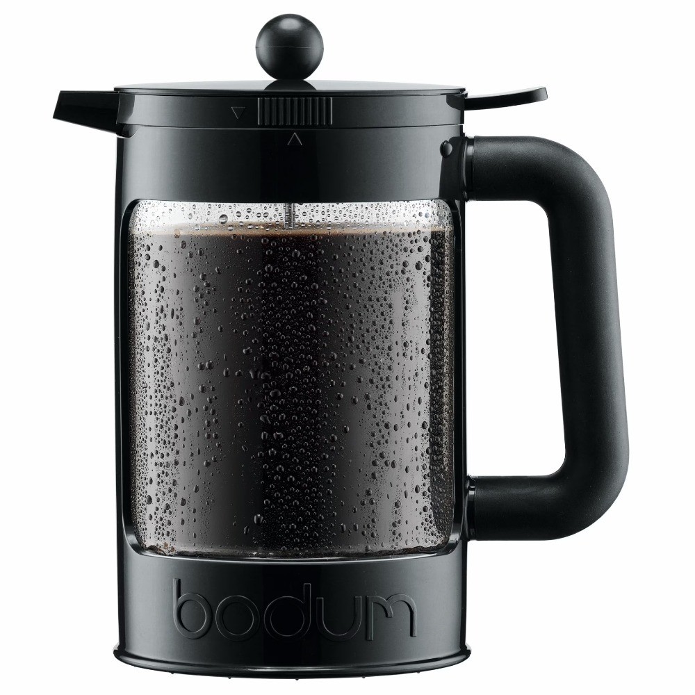 Cold Brew Coffee Maker 51 Oz Plastic Beaker With Extra Lid B