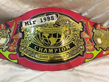 Eddie Guerrero Undisputed  Heavyweight Wrestling Championship Belt Replica 2mm