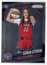 2025 Panini WNBA Prizm Sonia Citron RC Variation #148 Washington Mystics Rookie