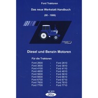 Fordson Ford Diesel Und Benzin Motoren Drei- Und Vierzylinder Werkstattanleitung