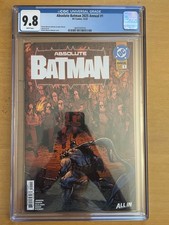 Absolute Batman 2025 Annual #1 CGC 9.8 Daniel Warren Johnson DC Comics