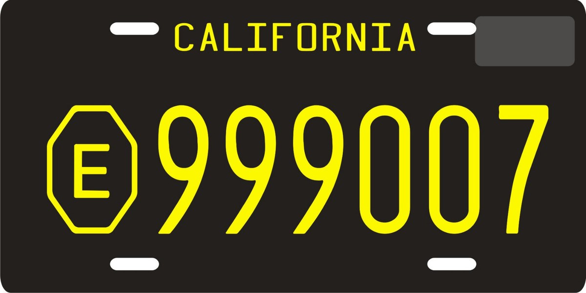 Emergency 51 TV show 1972 California replica License plate | eBay