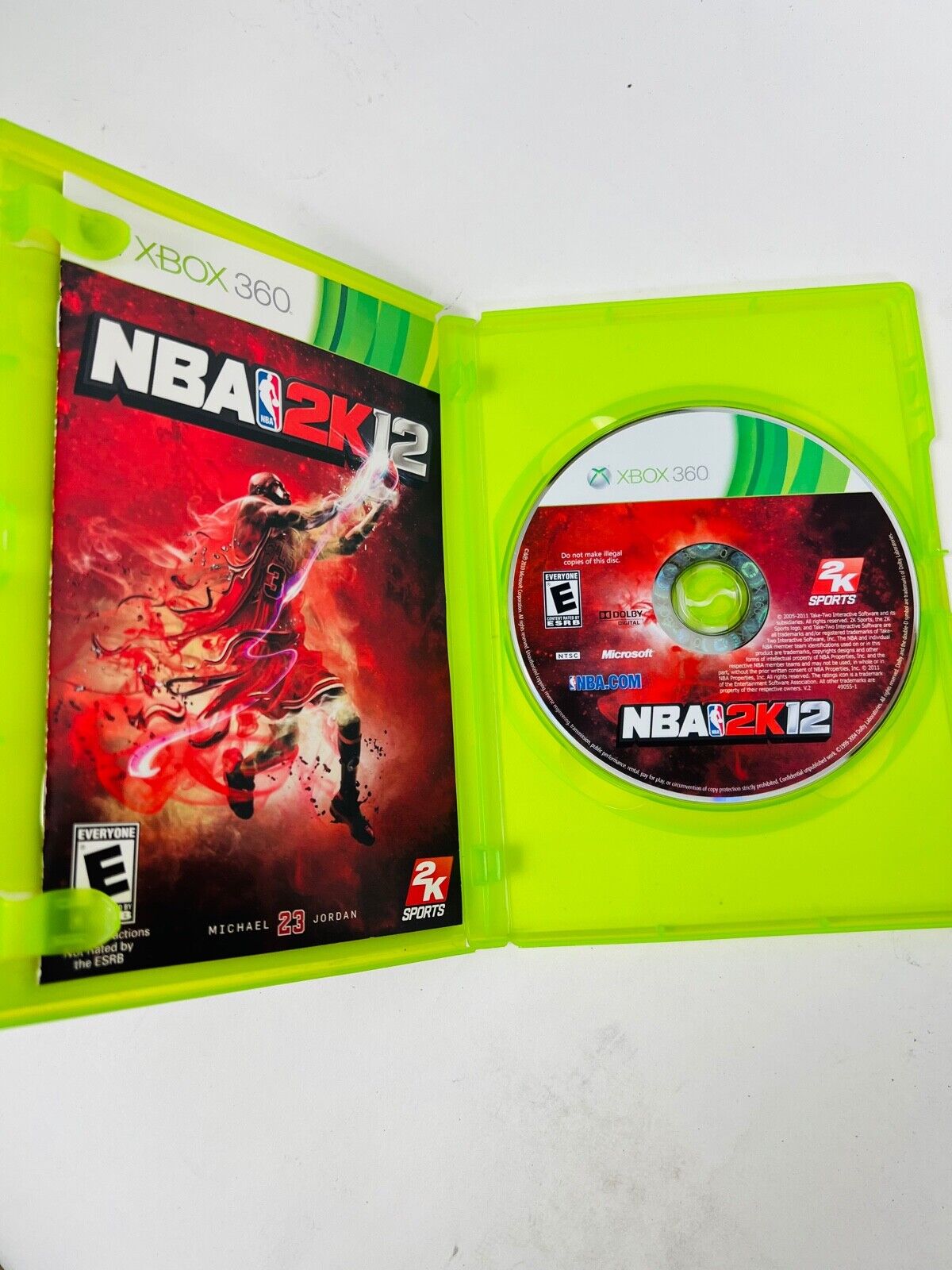 Nba 2k12 Xbox 360 Midia Fisica Usado Jogo De Basquete