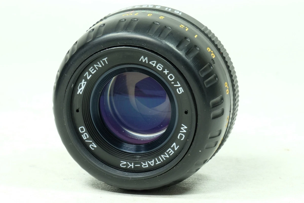 MC ZENITAR-K2 50mm f2 Kマウント Zenitar f/2 Camera Lenses 50mm Focal for sale | eBay