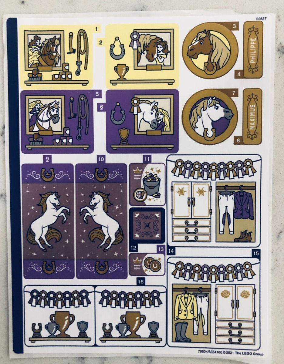 LEGO Disney Princess: Belle and Rapunzel's Royal Stables (43195