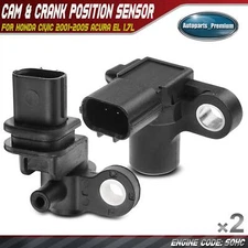 Camshaft & Crankshaft Position Sensor for Honda Civic 2001-2005 Acura EL L4 1.7L