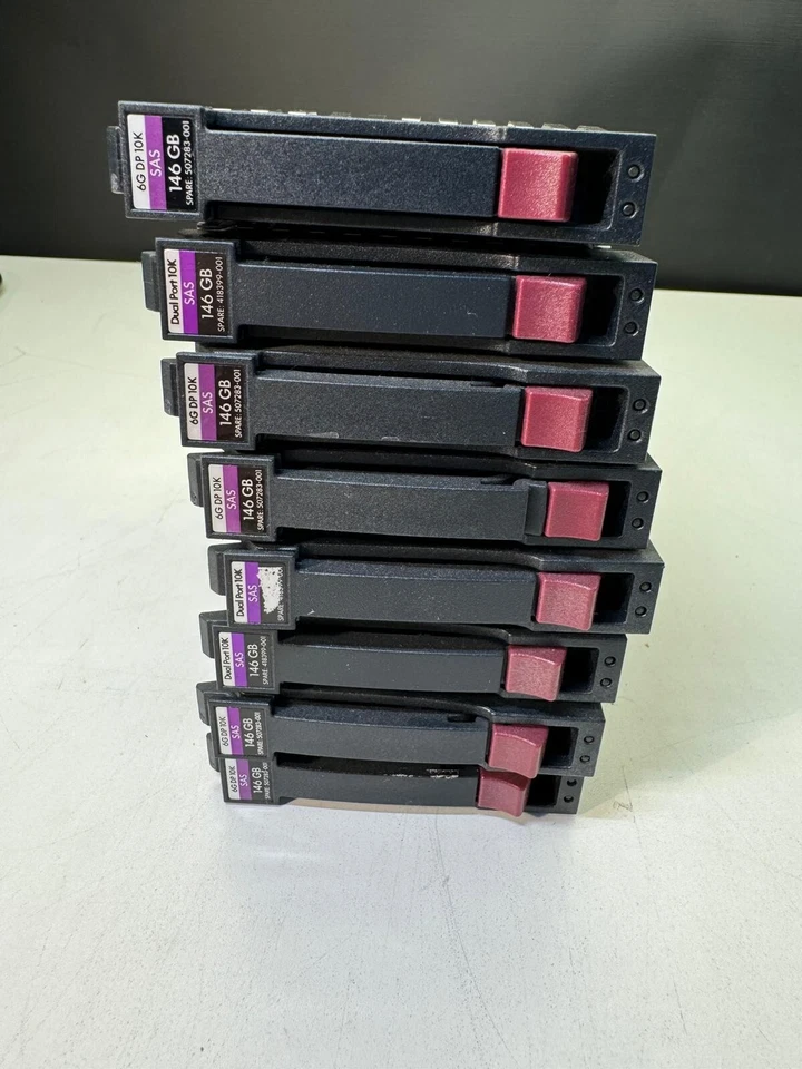 HP DG0146FARVU HGS-HUC103014CSS60 518194-001 0B24183 146GB 10K SAS 2.5" HDD - Image 4 of 4